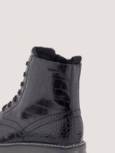 Laarzen met slangenhuidpatroon - Vrouwen - black Laarzen met slangenhuidpatroon - Vrouwen - black - 9 - TOM TAILOR
