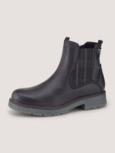Ankle boot with checked elastic - Women - black Ankle boot with checked elastic - Women - black - 10 - TOM TAILOR