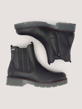 Ankle boot with checked elastic - Women - black Ankle boot with checked elastic - Women - black - 13 - TOM TAILOR
