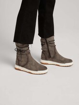 Gefütterte Stiefel - Frauen - taupe Gefütterte Stiefel - Frauen - taupe - 5 - TOM TAILOR Denim