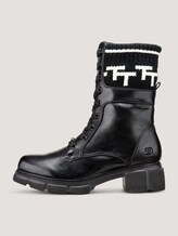 Knit-trimmed boot - Women - black Knit-trimmed boot - Women - black - 7 - TOM TAILOR Denim