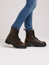 Stiefel mit Schnürung - Frauen - cognac Stiefel mit Schnürung - Frauen - cognac - 5 - TOM TAILOR Denim