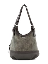 TOM TAILOR Damen Juna Shopper, grau, Gr. ONESIZE