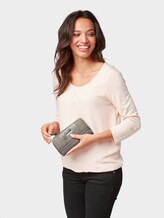 Damenbörse Juna - Frauen - grey Damenbörse Juna - Frauen - grey - 5 - TOM TAILOR