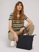 Lara Metallic Shopper - Frauen - schwarz / black Lara Metallic Shopper - Frauen - schwarz / black - 5 - TOM TAILOR