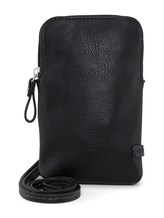 TOM TAILOR Damen Rubiana Handytasche mit Trageriemen, schwarz, Gr. ONESIZE