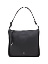 TOM TAILOR Damen Cori Hobo Tasche, schwarz, Uni, Gr. ONESIZE