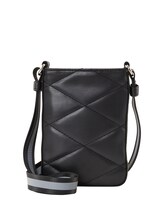 TOM TAILOR Damen Mica Smart Phone Tasche, schwarz, Uni, Gr. ONESIZE