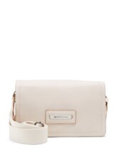 TOM TAILOR DENIM Damen Suzan Umhängetasche, beige, Uni, Gr. ONESIZE