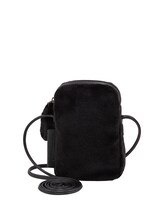 TOM TAILOR DENIM Damen Klara Smart Phone Tasche, schwarz, Uni, Gr. ONESIZE