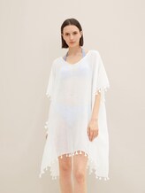 Tunika mit Quasten - Frauen - white/multicolor Tunika mit Quasten - Frauen - white/multicolor - 5 - TOM TAILOR