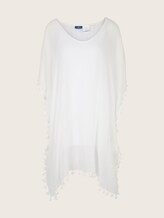 Tunika mit Quasten - Frauen - white/multicolor Tunika mit Quasten - Frauen - white/multicolor - 7 - TOM TAILOR