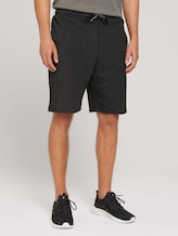 Melierte Sweatshorts - Männer - black Melierte Sweatshorts - Männer - black - 1 - Tom Tailor E-Shop Kollektion