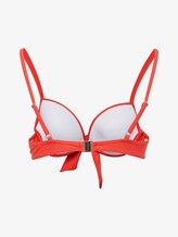 Push-up bikini top - Women - poppy red uni Push-up bikini top - Women - poppy red uni - 8 - TOM TAILOR