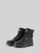 TOM TAILOR Herren Wasserdichte Stiefeletten mit Fütterung, schwarz, Uni, Gr. 41