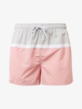Swimming trunks with block stripes - Men - coral/white Swimming trunks with block stripes - Men - coral/white - 7 - TOM TAILOR