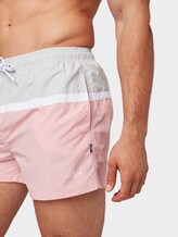 Swimming trunks with block stripes - Men - coral/white Swimming trunks with block stripes - Men - coral/white - 9 - TOM TAILOR