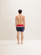 Badehose mit Blockstreifen - Männer - navy/multicolor Badehose mit Blockstreifen - Männer - navy/multicolor - 2 - TOM TAILOR