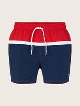 Badehose mit Blockstreifen - Männer - navy/multicolor Badehose mit Blockstreifen - Männer - navy/multicolor - 7 - TOM TAILOR