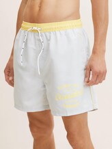 Badehose mit abgesetztem Bund - Männer - anthra Badehose mit abgesetztem Bund - Männer - anthra - 9 - TOM TAILOR