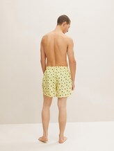 Badehose mit Palmenmuster - Männer - yellow Badehose mit Palmenmuster - Männer - yellow - 2 - TOM TAILOR