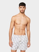 Badehose mit Palmenmuster - Männer - lt. grey Badehose mit Palmenmuster - Männer - lt. grey - 1 - TOM TAILOR