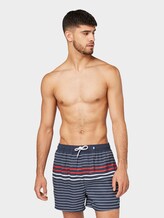 Gestreifte Badehose - Männer - navy Gestreifte Badehose - Männer - navy - 1 - TOM TAILOR