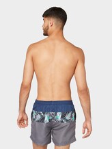 Swimming trunks with block stripes - Men - anthra Swimming trunks with block stripes - Men - anthra - 2 - TOM TAILOR