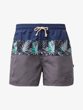 Swimming trunks with block stripes - Men - anthra Swimming trunks with block stripes - Men - anthra - 7 - TOM TAILOR