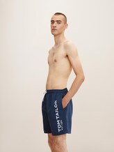 Badehose mit großem Schrift-Print seitlich - Männer - navy Badehose mit großem Schrift-Print seitlich - Männer - navy - 9 - TOM TAILOR