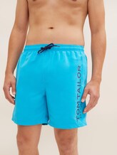 Zwembroek met grote belettering print aan de zijkant - Mannen - turquoise Zwembroek met grote belettering print aan de zijkant - Mannen - turquoise - 9 - TOM TAILOR