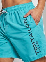 Swimming trunks with a large letter print on the side - Men - ice blue-capri Swimming trunks with a large letter print on the side - Men - ice blue-capri - 9 - TOM TAILOR