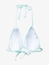 Gestreiftes Triangel-Bikini-Top - Frauen - turquoise/white Gestreiftes Triangel-Bikini-Top - Frauen - turquoise/white - 8 - TOM TAILOR