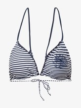 Gestreepte triangelbikinitop - Vrouwen - navy/white Gestreepte triangelbikinitop - Vrouwen - navy/white - 7 - TOM TAILOR