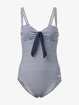 Gestreifter Badeanzug - Frauen - navy/white Gestreifter Badeanzug - Frauen - navy/white - 7 - TOM TAILOR