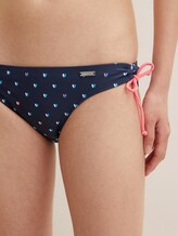 Gemusterter Bikini-Slip - Frauen - dress blue Gemusterter Bikini-Slip - Frauen - dress blue - 9 - TOM TAILOR