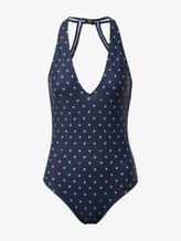 Gemusterter Badeanzug - Frauen - dress blue Gemusterter Badeanzug - Frauen - dress blue - 7 - TOM TAILOR