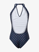 Gemusterter Badeanzug - Frauen - dress blue Gemusterter Badeanzug - Frauen - dress blue - 8 - TOM TAILOR