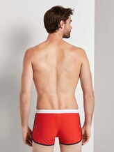 Badehose mit kleinem Print - Männer - poppy red Badehose mit kleinem Print - Männer - poppy red - 2 - TOM TAILOR