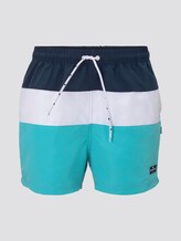 Gestreifte Badeshorts - Männer - dress blue Gestreifte Badeshorts - Männer - dress blue - 7 - TOM TAILOR