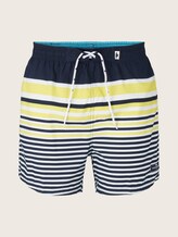 Gestreifte Badeshorts - Männer - dress blue Gestreifte Badeshorts - Männer - dress blue - 7 - TOM TAILOR