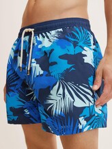 Swimming shorts in a tropical pattern - Men - navy/multicolor Swimming shorts in a tropical pattern - Men - navy/multicolor - 9 - TOM TAILOR