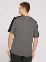 Funktions T-Shirt - Männer - khaki-black Funktions T-Shirt - Männer - khaki-black - 2 - Tom Tailor E-Shop Kollektion