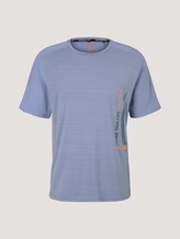 Functional t-shirt - Men - lt grey-melange Functional t-shirt - Men - lt grey-melange - 7 - Tom Tailor E-Shop Kollektion