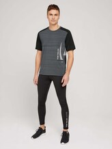 Funktions T-Shirt - Männer - dk grey-melange Funktions T-Shirt - Männer - dk grey-melange - 3 - Tom Tailor E-Shop Kollektion