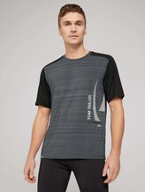 Funktions T-Shirt - Männer - dk grey-melange Funktions T-Shirt - Männer - dk grey-melange - 5 - Tom Tailor E-Shop Kollektion