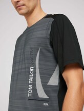 Funktions T-Shirt - Männer - dk grey-melange Funktions T-Shirt - Männer - dk grey-melange - 9 - Tom Tailor E-Shop Kollektion