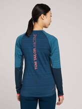 Funktions Langarmshirt - Frauen - dk blue Funktions Langarmshirt - Frauen - dk blue - 2 - Tom Tailor E-Shop Kollektion