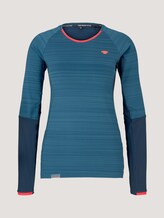 Funktions Langarmshirt - Frauen - dk blue Funktions Langarmshirt - Frauen - dk blue - 7 - Tom Tailor E-Shop Kollektion