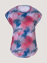 T-Shirt mit Cut Outs - Frauen - offwhite-neonpink T-Shirt mit Cut Outs - Frauen - offwhite-neonpink - 7 - Tom Tailor E-Shop Kollektion